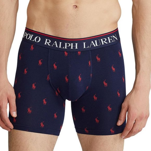 POLO RALPH LAUREN Organic Stretch Cotton Boxer Briefs - Picture 1 of 4